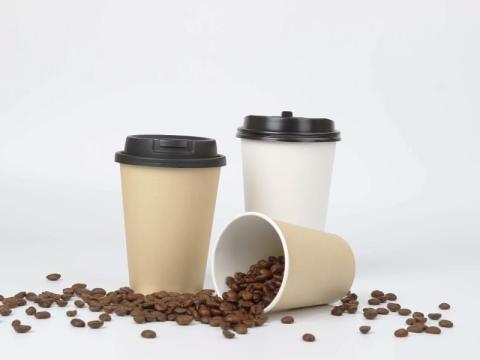 Biodegradable coated paper cup