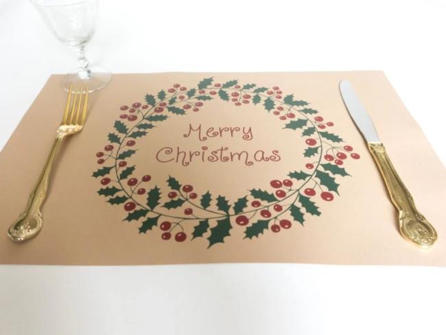 Placemat paper
