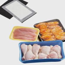Absorbent pads for meat packaging
