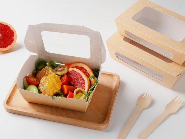 PHA coated lunchbox paper